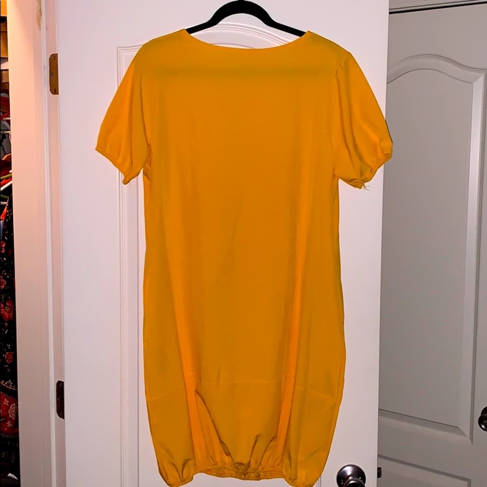 Gold,unworn dress
